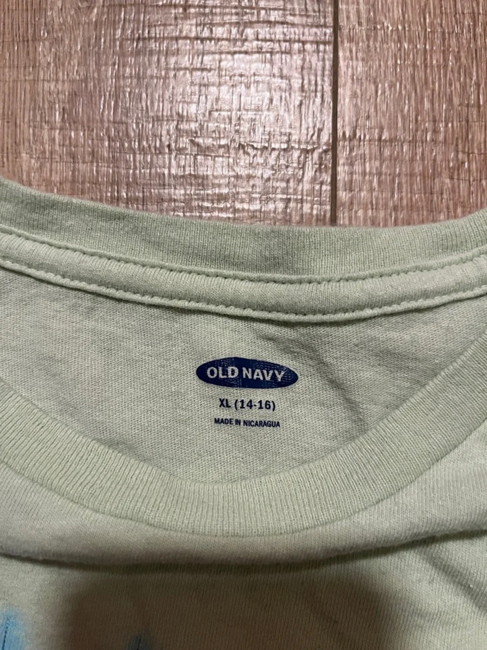 Old Navy Kid’s Light Green Loki Graphic Short Sleeve Tee